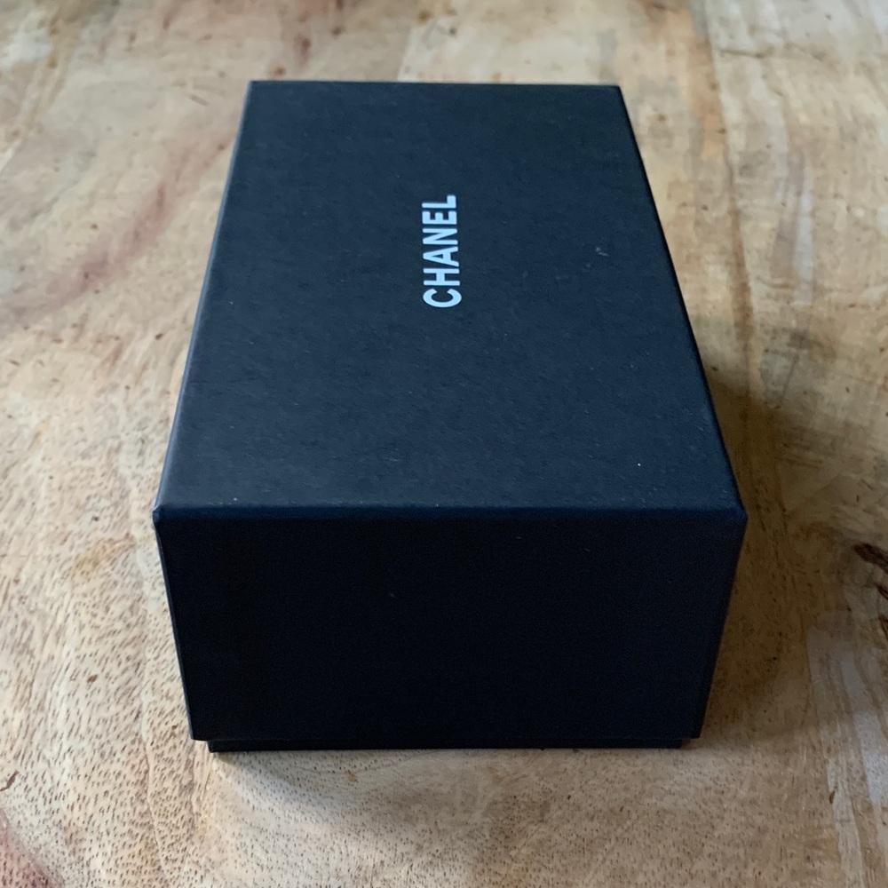 CHANEL Black Rectangular Sunglasses Box - image 3